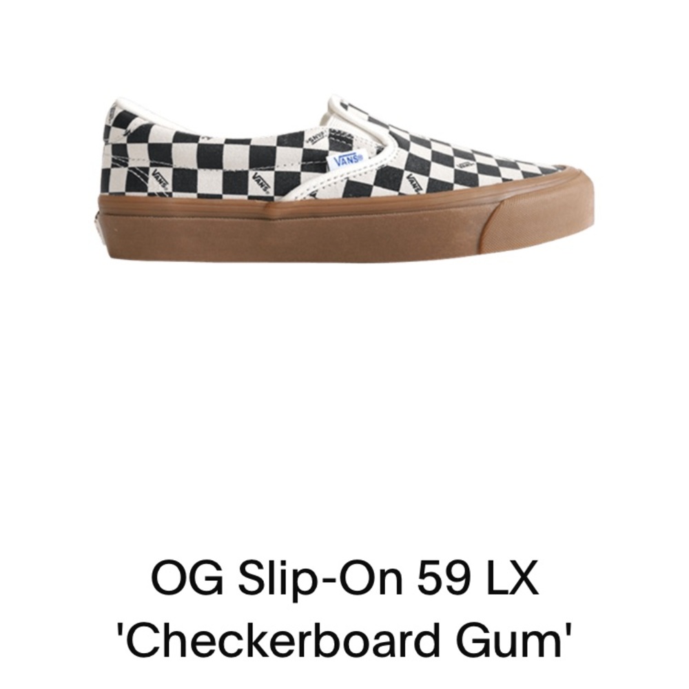SOLD—VANS OG SLIP-ON 59 LX